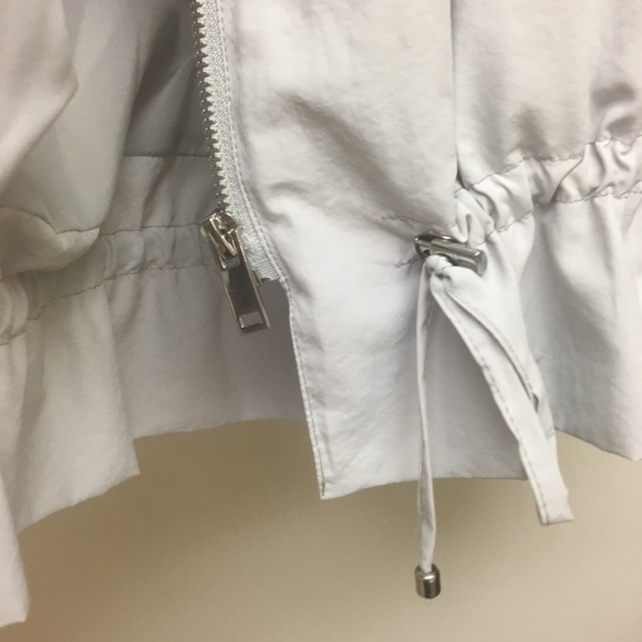 Zara basic outerwear light blue bomber - Picture 5 of 6